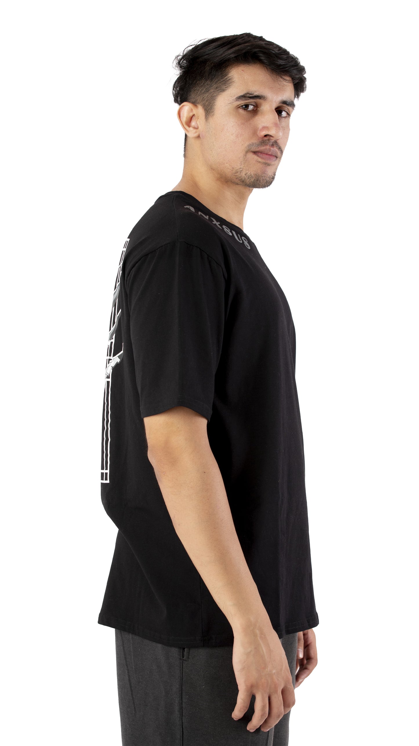 Black Court T-Shirt