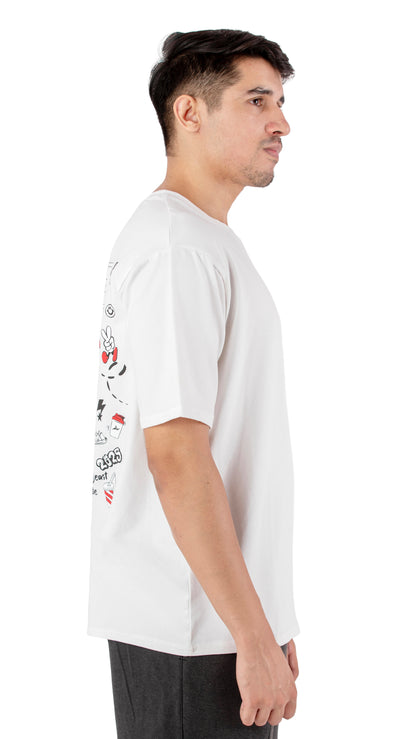 Red Doodle T-shirt
