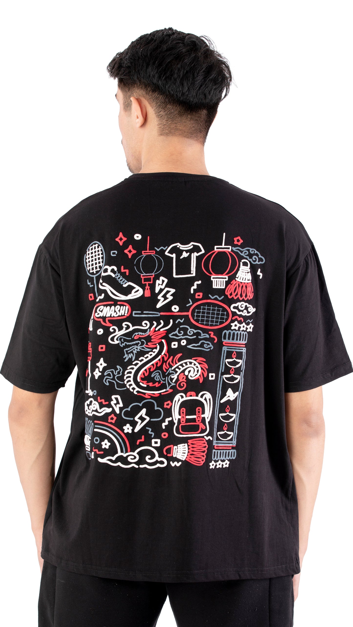 Black Dragon Smash T-shirt