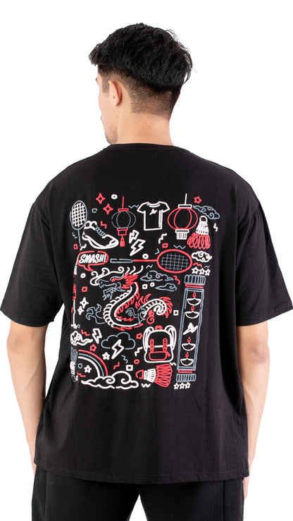 Black Dragon Smash T-shirt