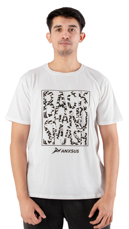 Pastel light blue Backhand T-shirt