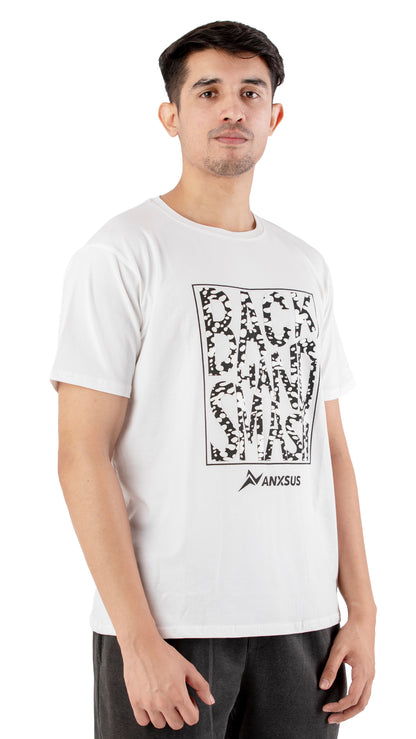 Pastel light blue Backhand T-shirt