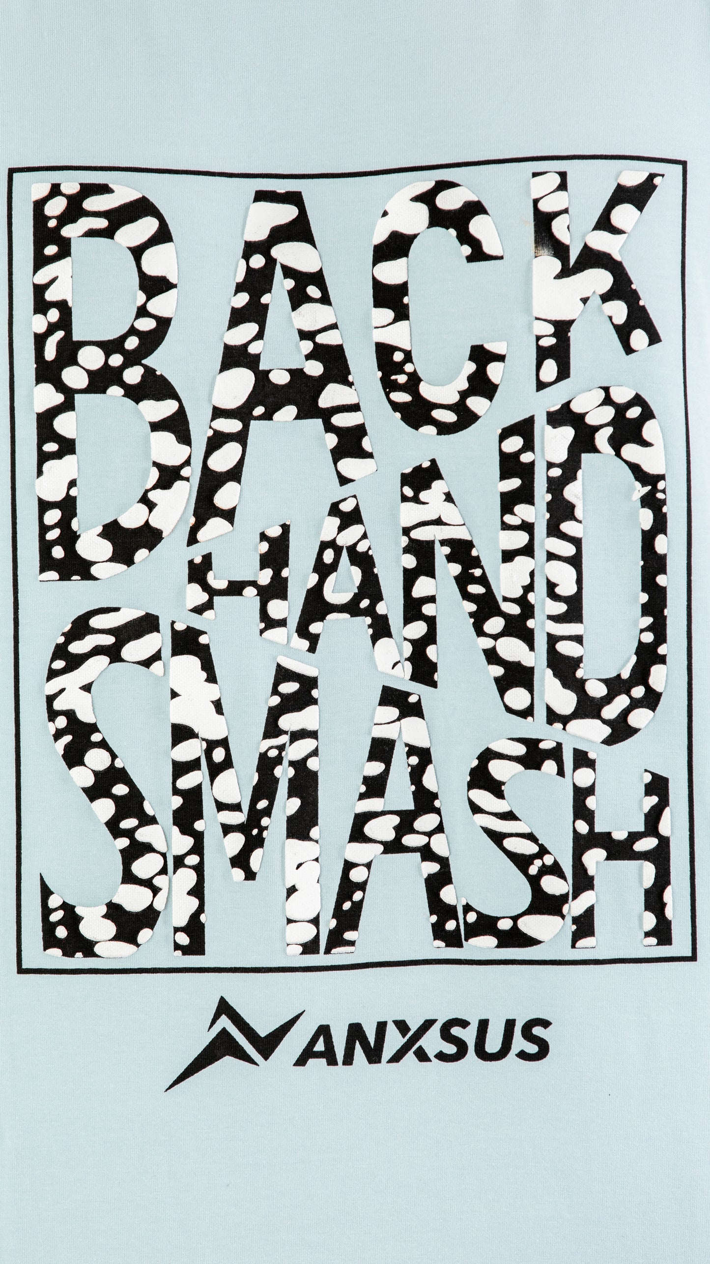 Pastel light blue Backhand T-shirt