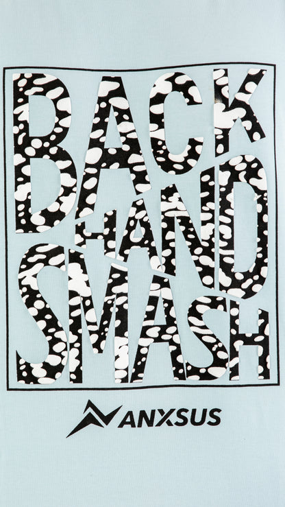 Pastel light blue Backhand T-shirt