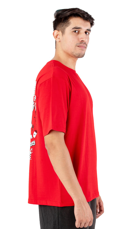 Red Doodle T-shirt